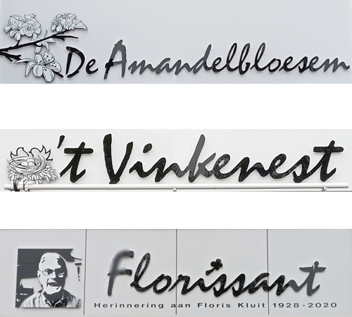 bord Amandelbloesem.